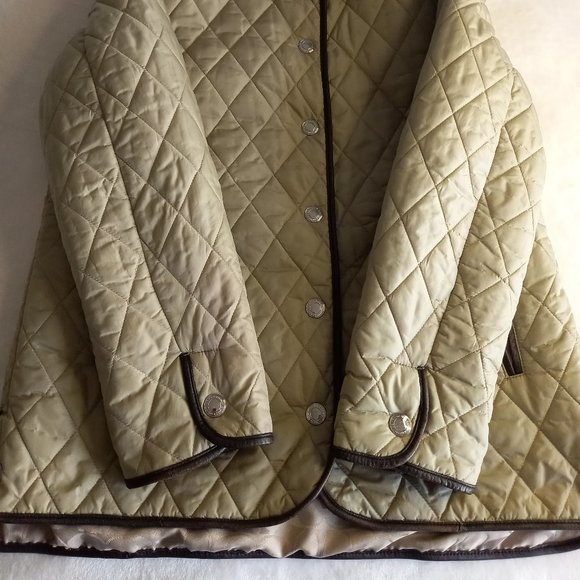 Coach Quilted Tan Light Jacket (M) - Picture 8 of 15